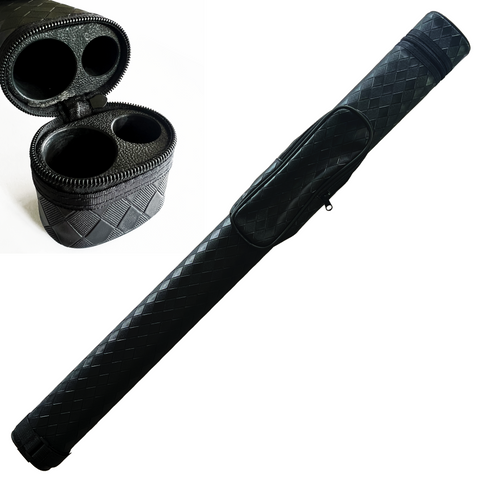 Premium Oval Foam Cue Case